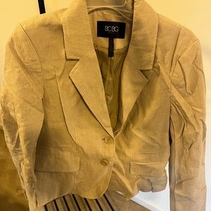 BCBG striped blazer
